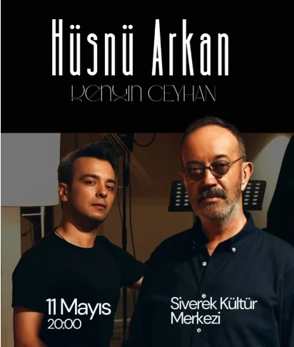 Siverek'te Hüsnü Arkan ve Dengin Ceyhan Konseri