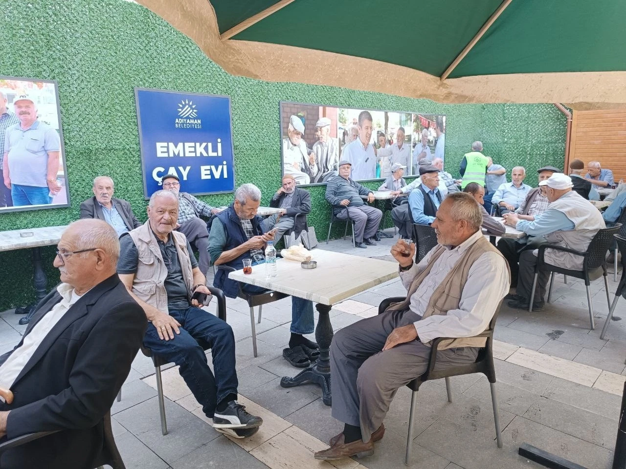 Açılan Emekli Çayevi Vatandaşlardan Tam Not Aldı