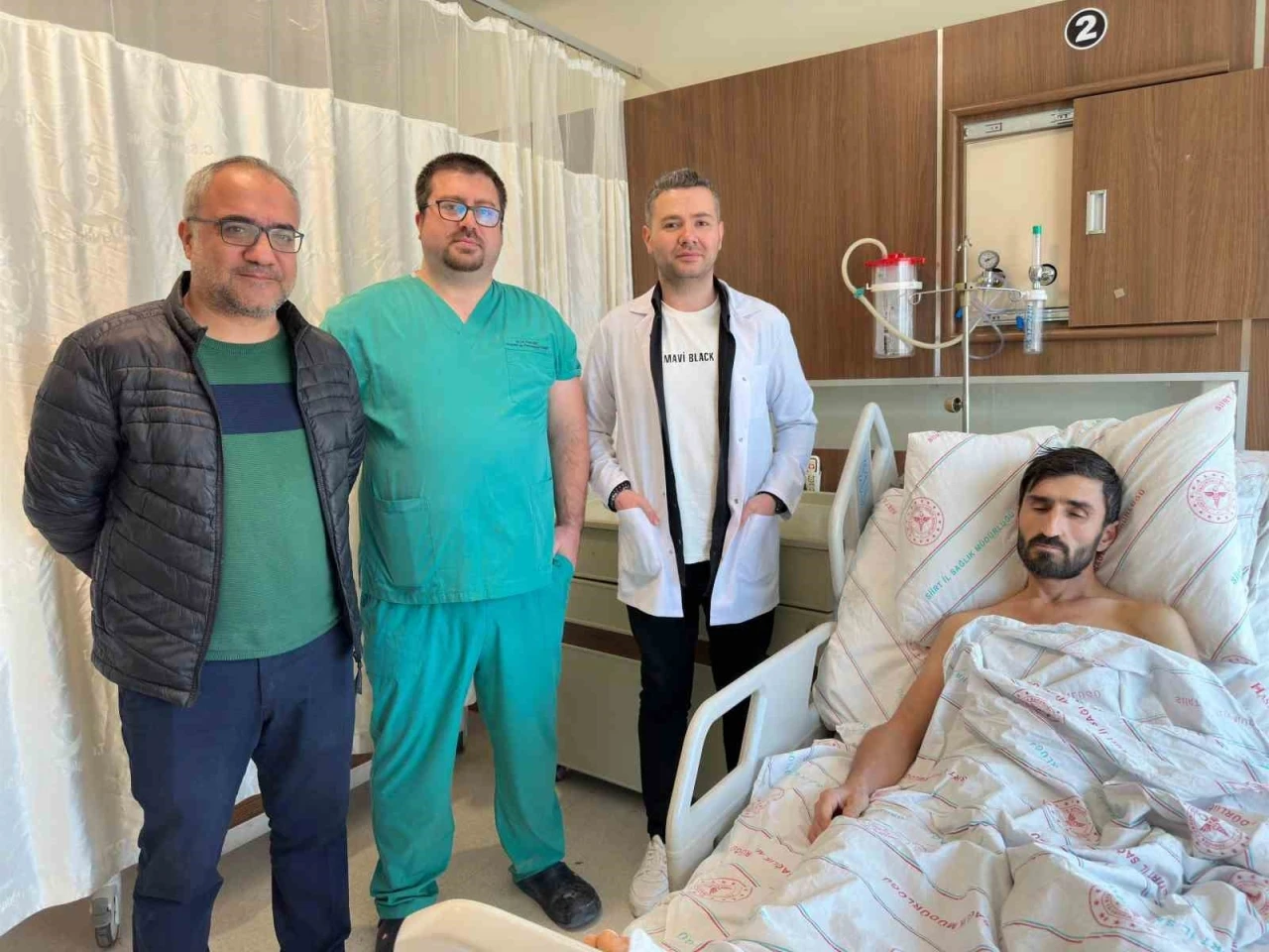 8'inci Kattan Düşen İşçi Hayata Tutundu Tedavilerle İyileşti