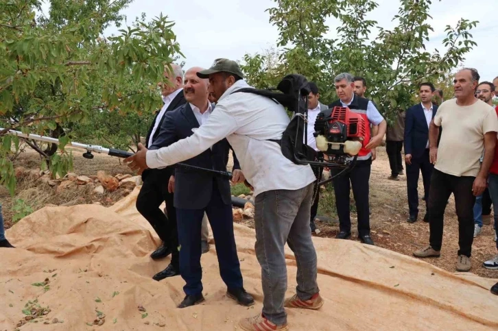 Antepfıstığı ve Badem Hasadı Coşkuyla Başladı