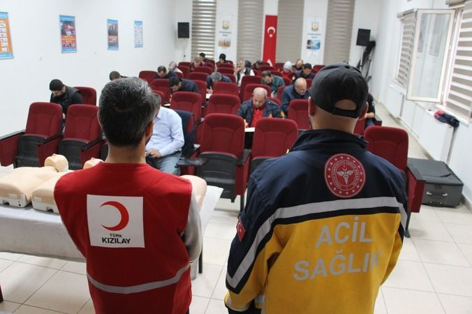Şanlıurfa İtfaiye Personeline Hayat Kurtaracak Eğitim
