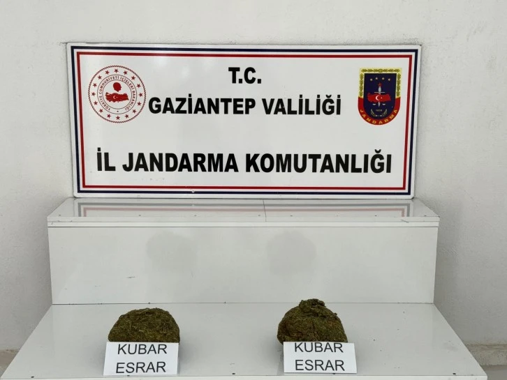 1 Kilo Esrar Ele Geçirildi