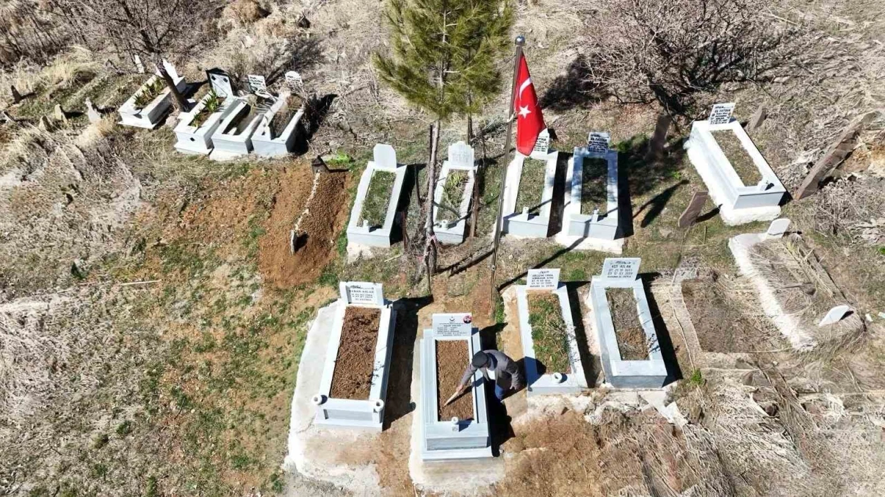 Şehit Mezarlıkları Düzenlendi