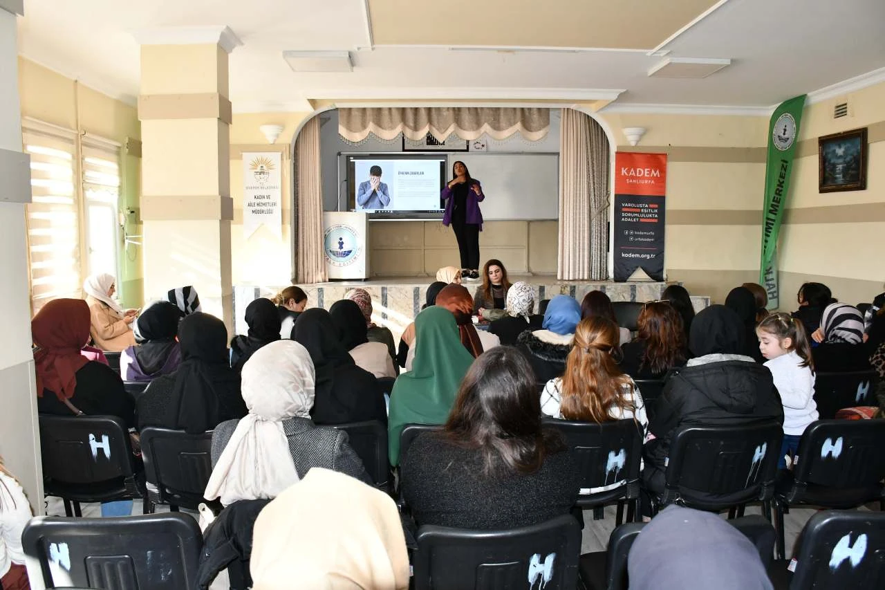 Siverekli Kadınlara "Şiddetin Anatomisi ve Çözüm Yolları" Eğitimi