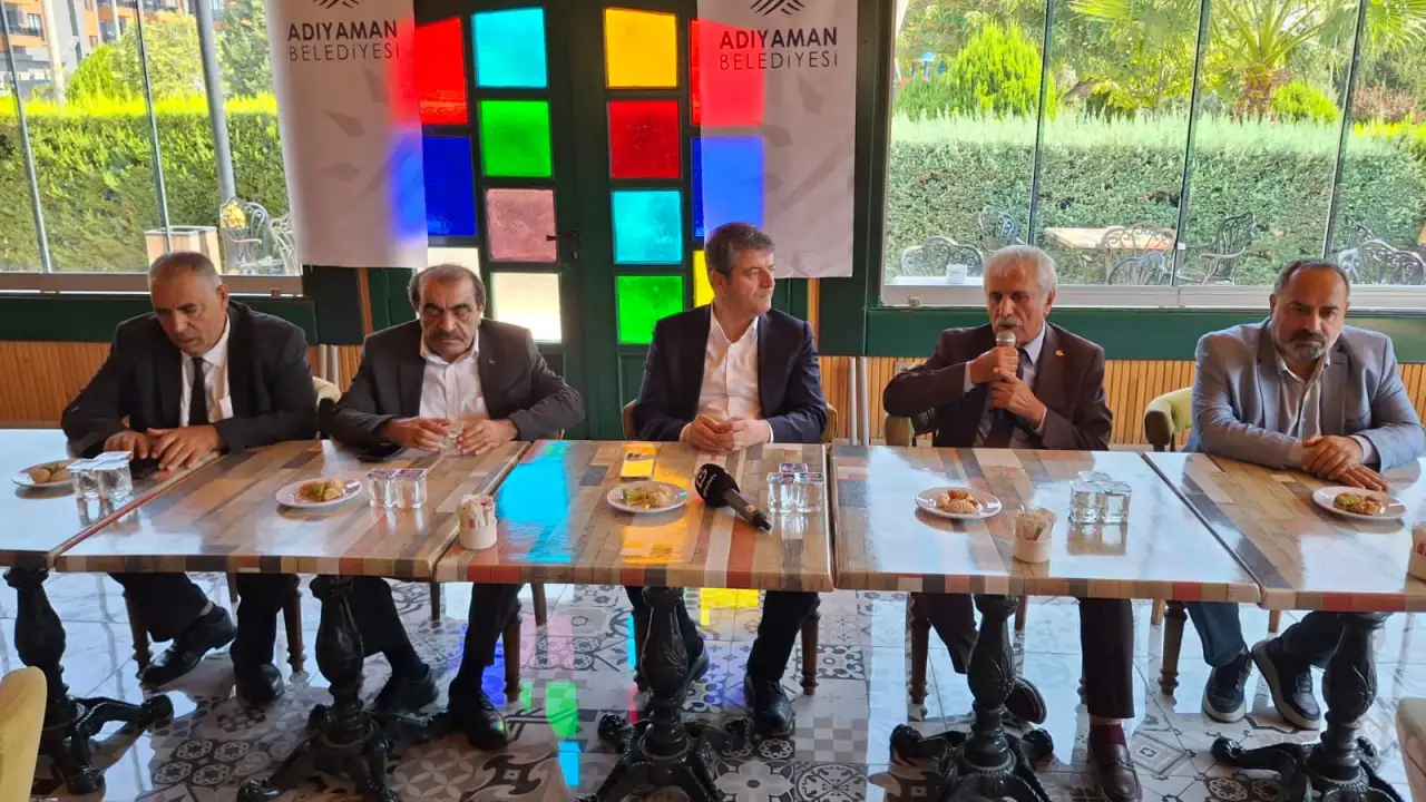 Başkan Tutdere GGF Heyetine “Adıyaman Küllerinden Yeniden Doğuyor” Dedi