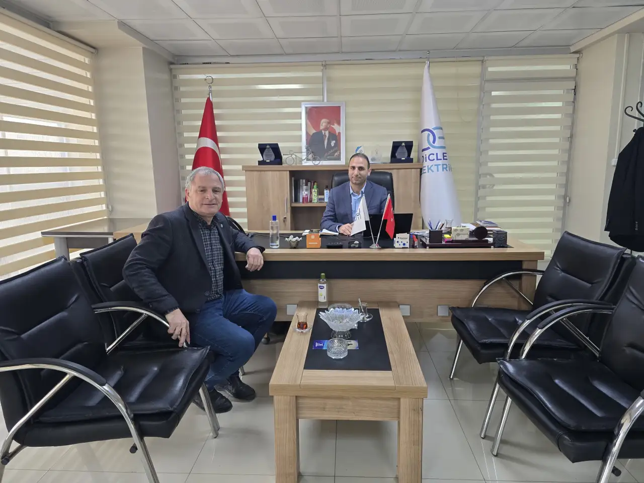 Oda Başkanı İnan Siverek Sanayi Esnafının Elektrik Sorununu Dedaş'a İletti