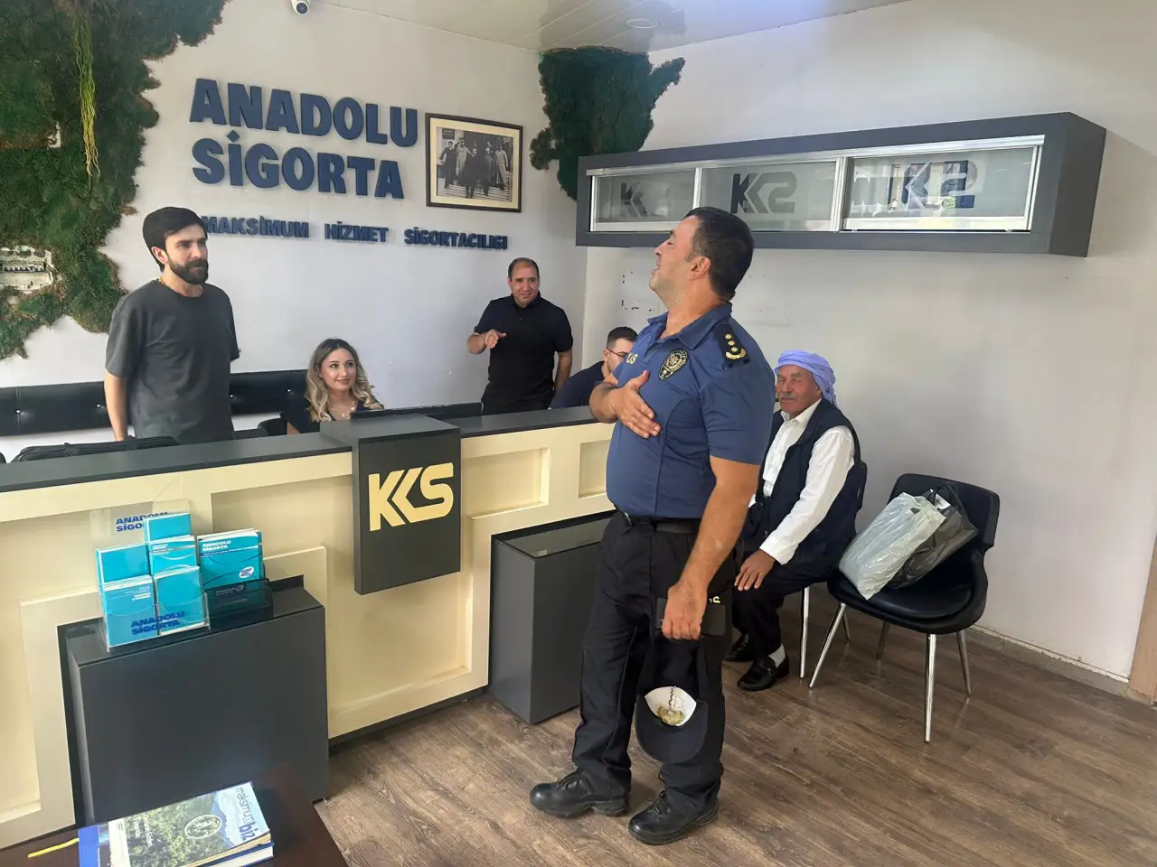 Siverek’te Emniyet Müdürü Zeydanlı’dan Esnaf Ziyareti