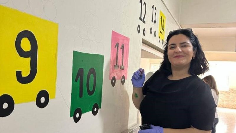 Okul, Öğretmenlerin El Emeğiyle Sanat Galerisine Dönüştü