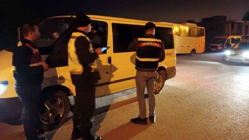 Jandarmadan Geniş Çaplı Asayiş Uygulaması