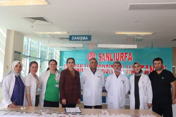 Harran Üniversitesi Hastanesi'nde Organ Bağışı Farkındalık Etkinlikleri