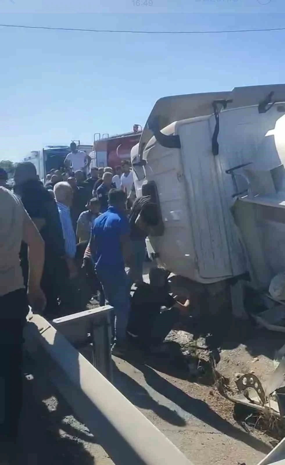 Akaryakıt Tankeri Devrildi: 1 Ölü, 1 Yaralı