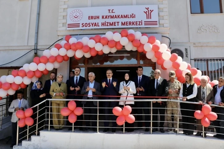 Sosyal Hizmet Merkezi Açıldı