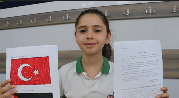 İlkokul Öğrencileri, Gazze’deki Çocuklar İçin Mektuplar Yazdı