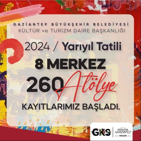 Bilim ve Sanat Atölyeleri Yarıyıl Tatili için Hazır