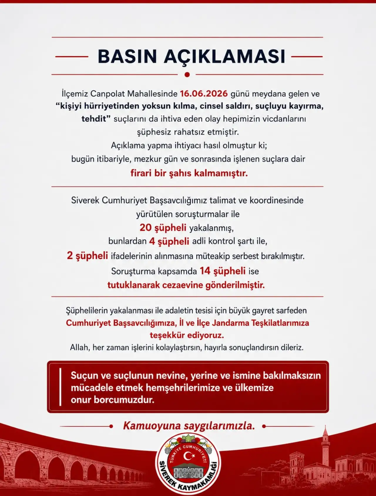 Siverek’te Vicdanları Yaralayan Olayda Resmi Açıklama Geldi