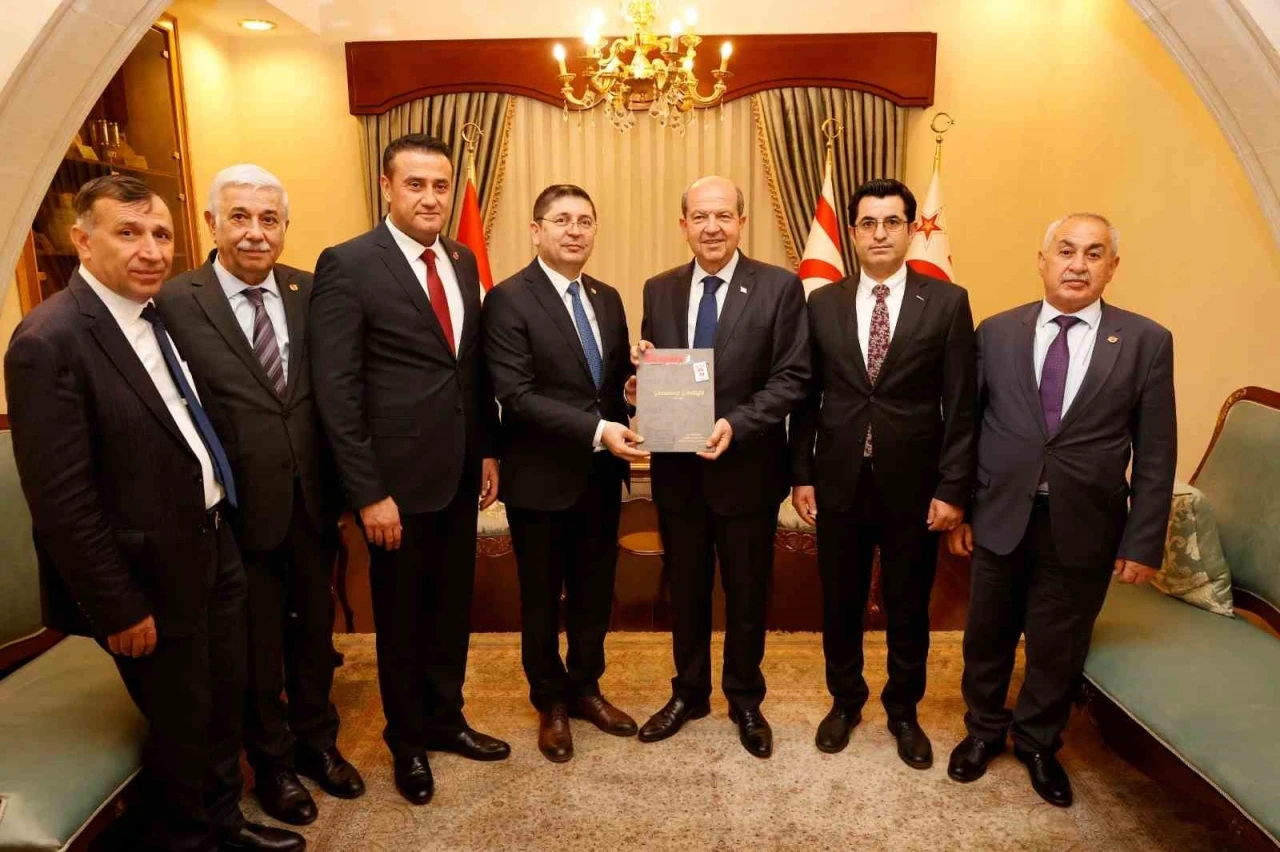 ABB Cumhurbaşkanı Tatar’ı Ziyaret Etti
