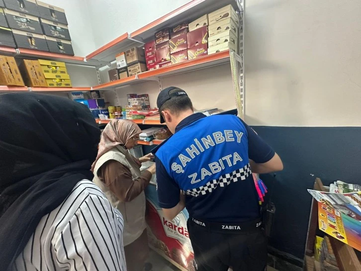 Zabıta Ekiplerinden Okul Kantinlerine Denetim