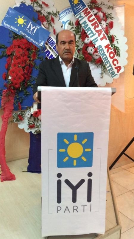İYİ Parti Adıyaman Kurucular Kurulu Üyesi İstifa Etti