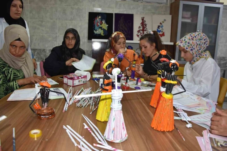 Siverek Kadın Kültür Merkezinde Gazeteye Katkı