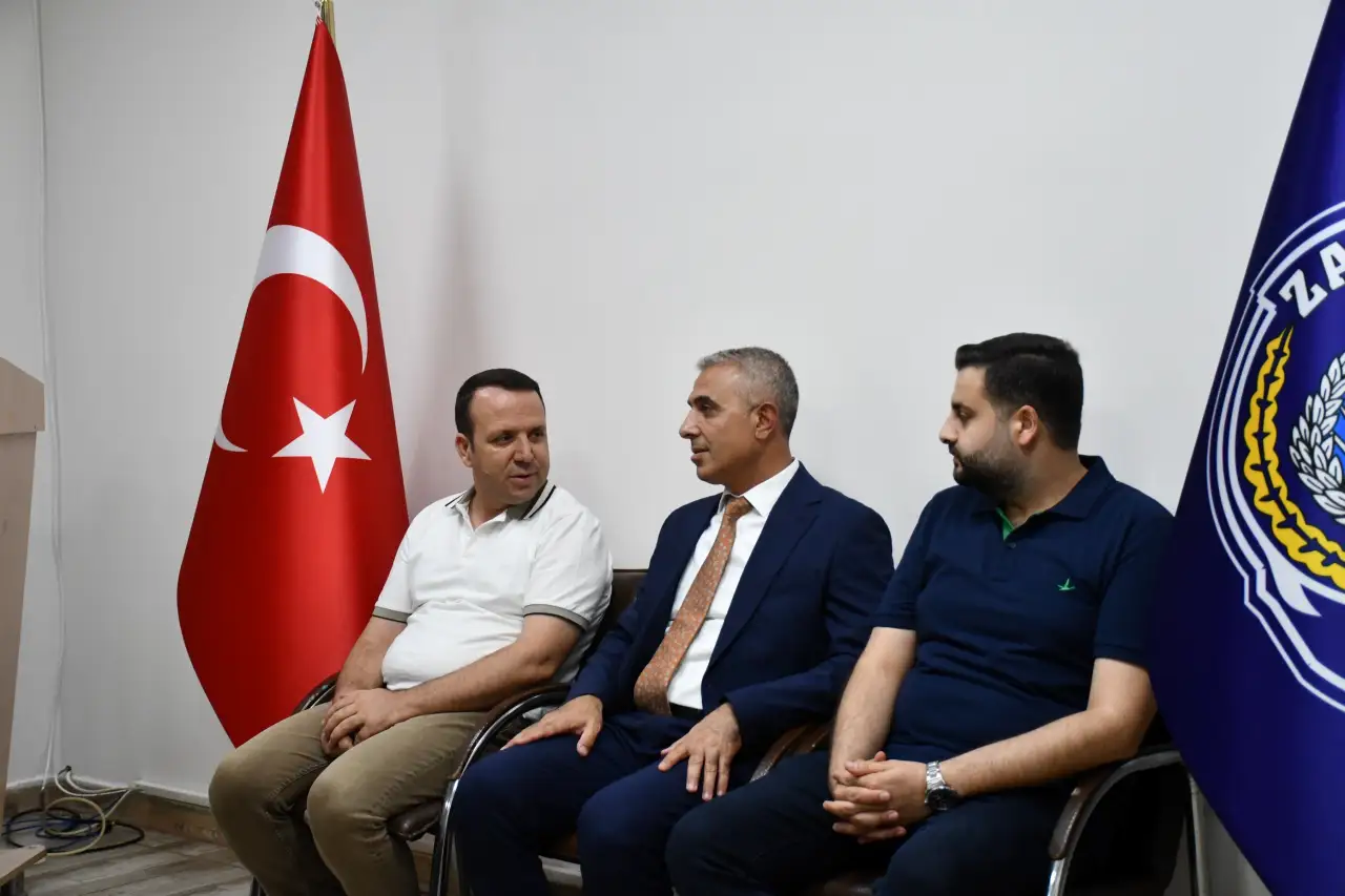 Siverek’te Zabıta Personeline Zabıta Haftası Ziyareti