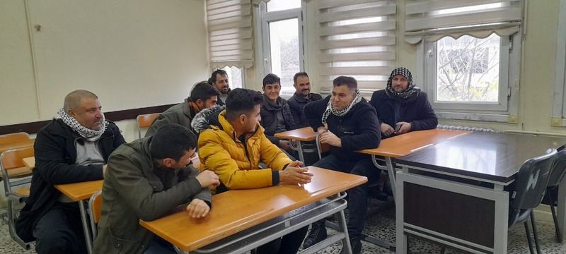 Emin Tektemir, Siverek Halk Eğitim Merkezini Ziyaret Etti