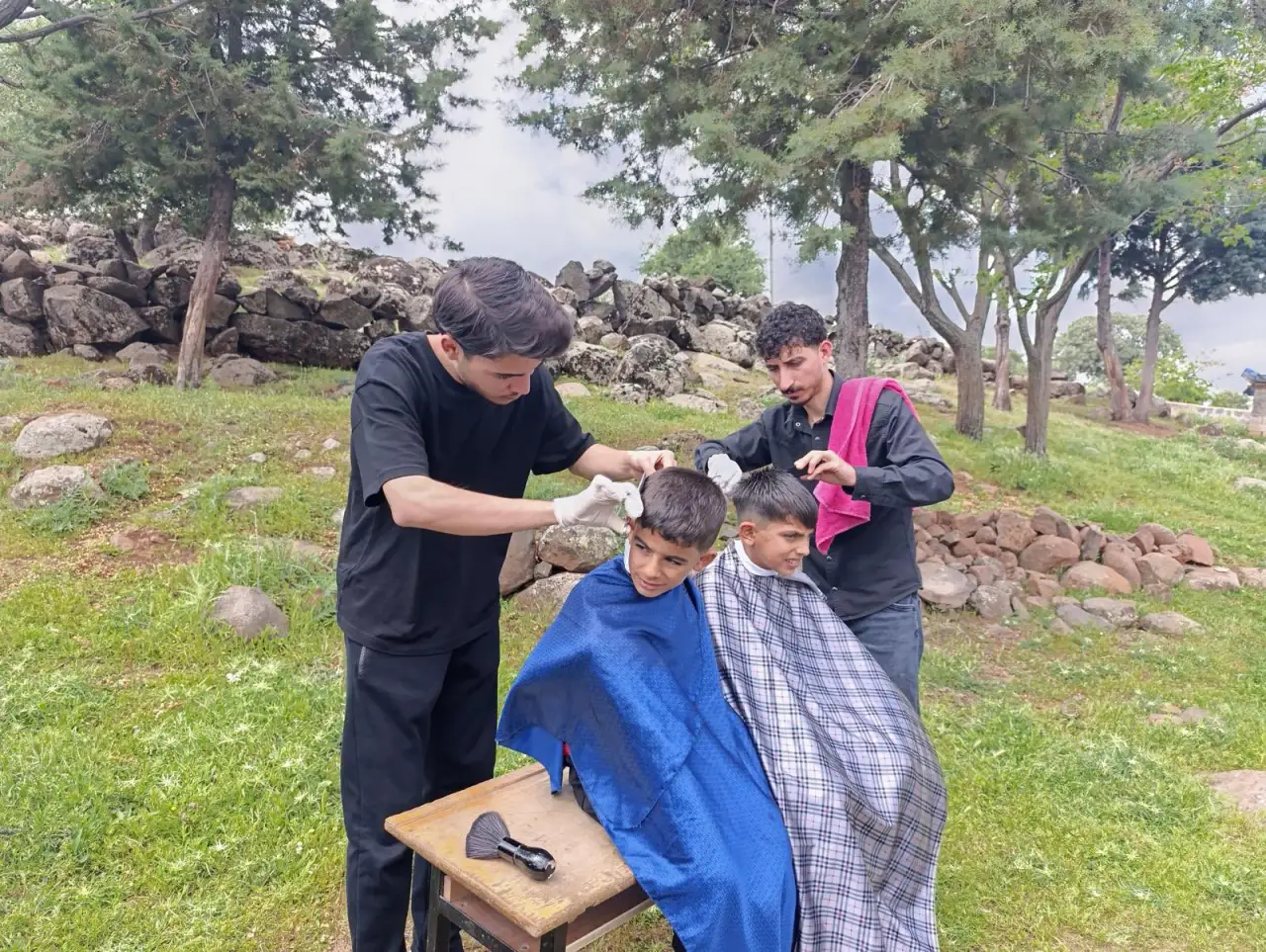 “Ben Her Yerde Varım” Projesiyle Siverekli Öğrenciler Gülüyor