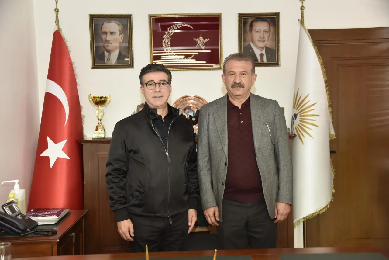Siverek'te Yıllar Sonra Aynı Makam Odasında Başkanlar Buluştu