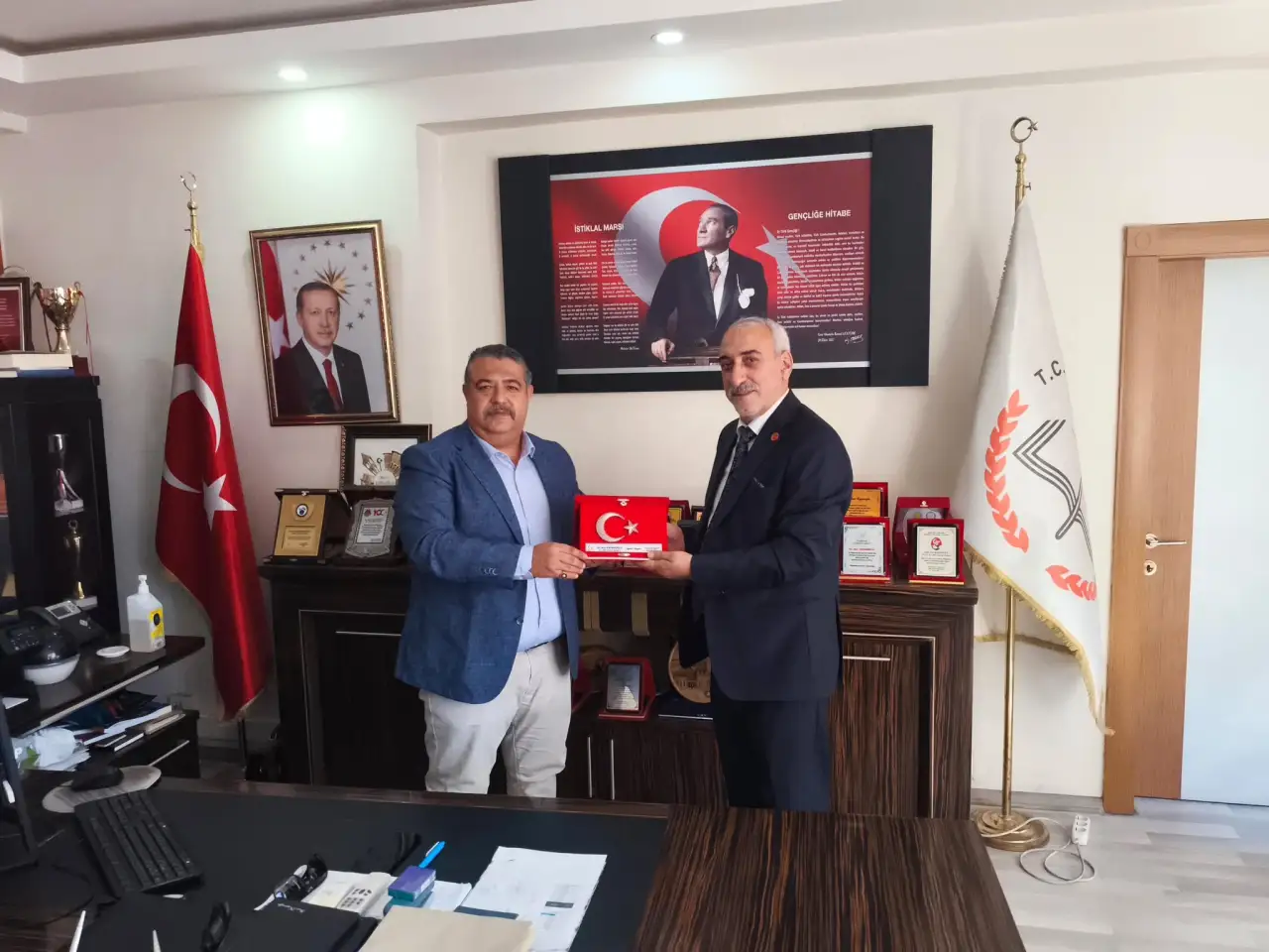 MHP Siverek İlçe Başkanı Gülel’den Kamu Kurumlarına İade-i Ziyaret