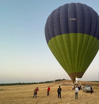 Sıcak Hava Balonu Turları Başladı
