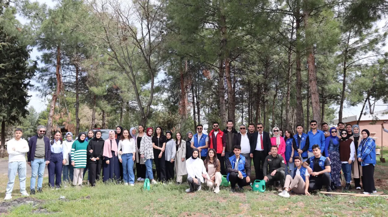 Siverek Cemal Polatoğlu Kampüsünde “Her Fidan Bir Umut, Her Adım Bir Gelecek!” Etkinliği