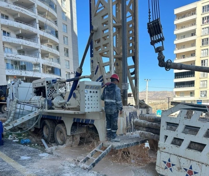 Mardin Artuklu'da Kesintisiz İçme Suyu Temini İçin Çalışmalar Devam Ediyor