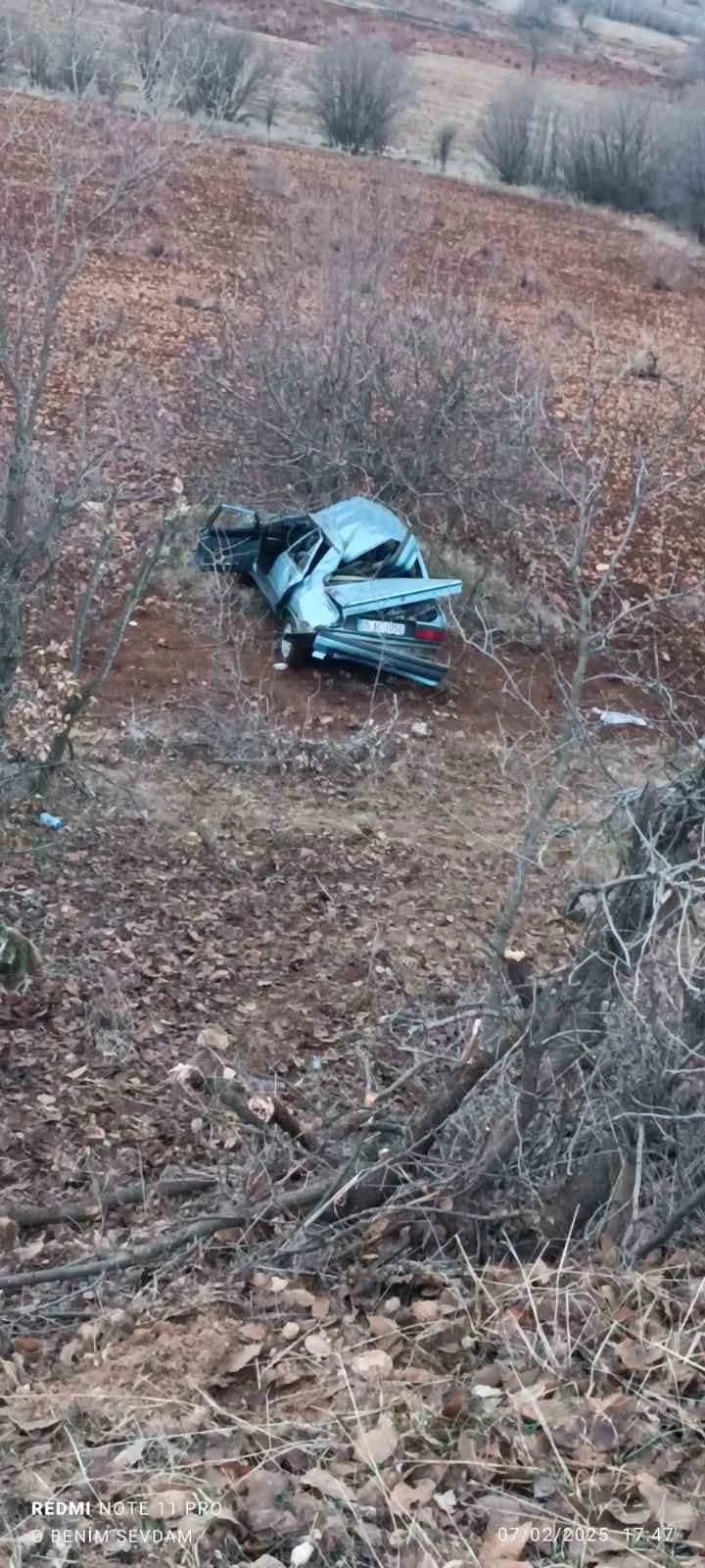 Takla Atan Otomobilde 5 Kişi Yaralandı