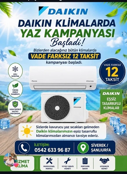Ünsal Mühendislik’ten Sivereklilere Klima Kolaylığı: Her Bütçeye Uygun Taksit Seçenekleri Sunuluyor