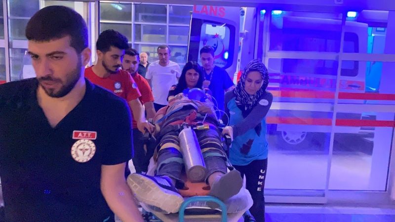 Uçuruma Yuvarlanan Araç İçin Çalışmalar Başladı