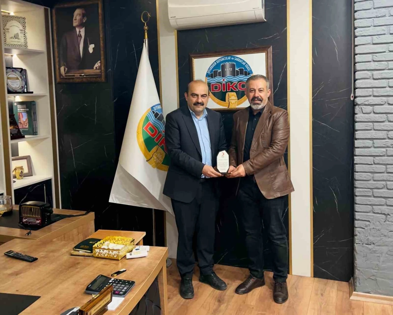 Türk Kızılay'dan DİKO Başkanı Mehmet Yüksel’e Anlamlı Teşekkür