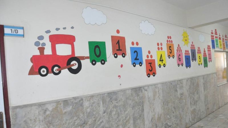 Okul, Öğretmenlerin El Emeğiyle Sanat Galerisine Dönüştü