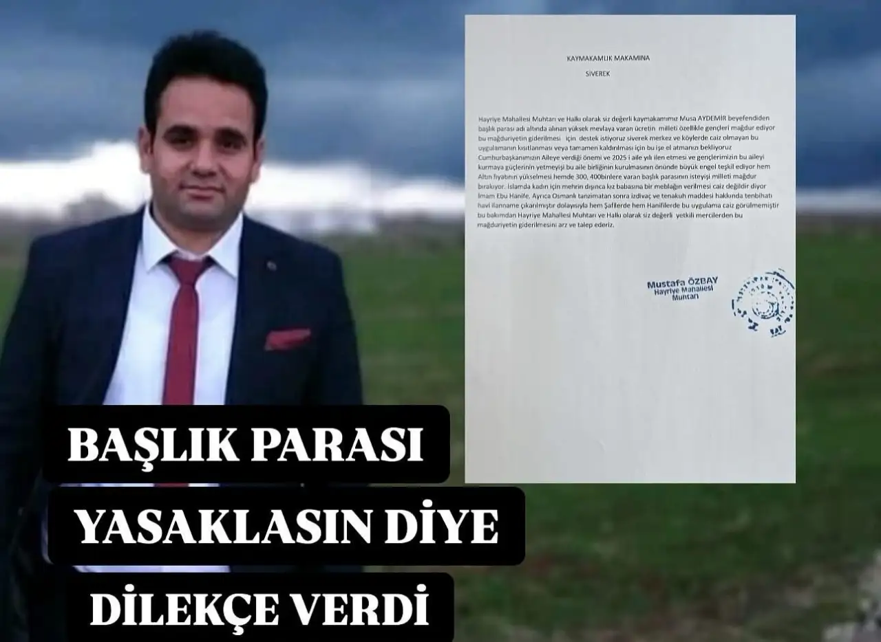 Siverekli Muhtar Başlık Parasının Yasaklanması İçin Harekete Geçti