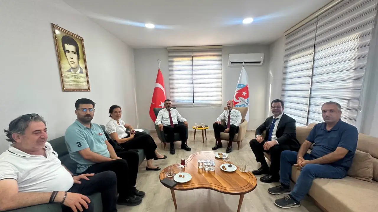 ABD Adana Konsolosu Eric Mehler’den Güneydoğu Gazeteciler Cemiyeti’ne Ziyaret