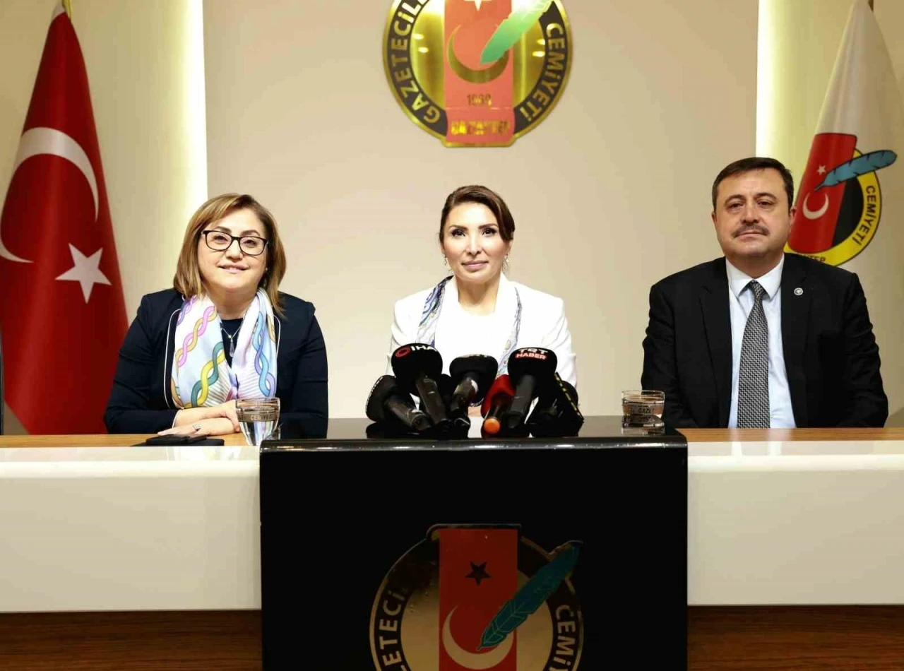 Başkan Şahin’den Gaziantep Gazeteciler Cemiyeti’ne Ziyaret