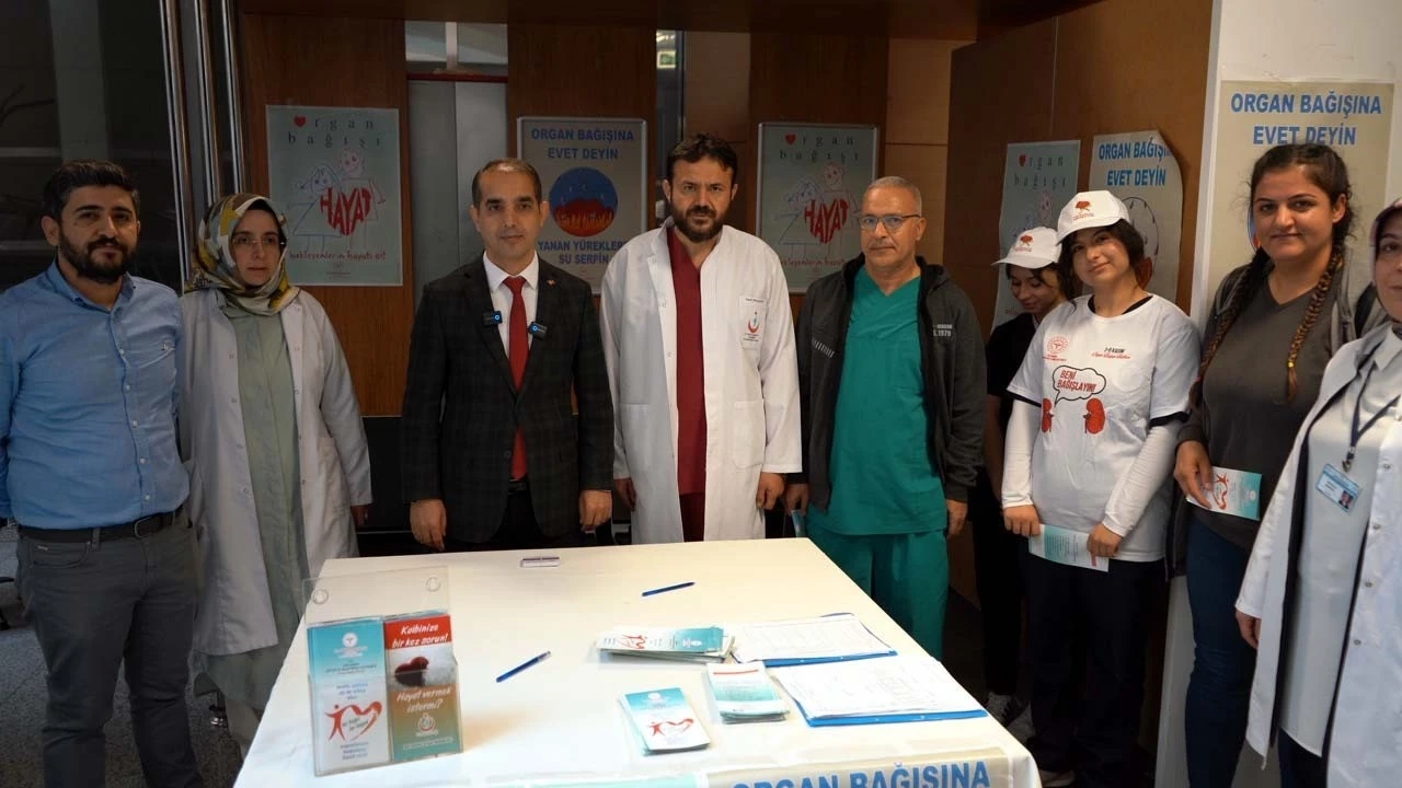 Eğitim ve Araştırma Hastanesi'nde Organ Bağışı