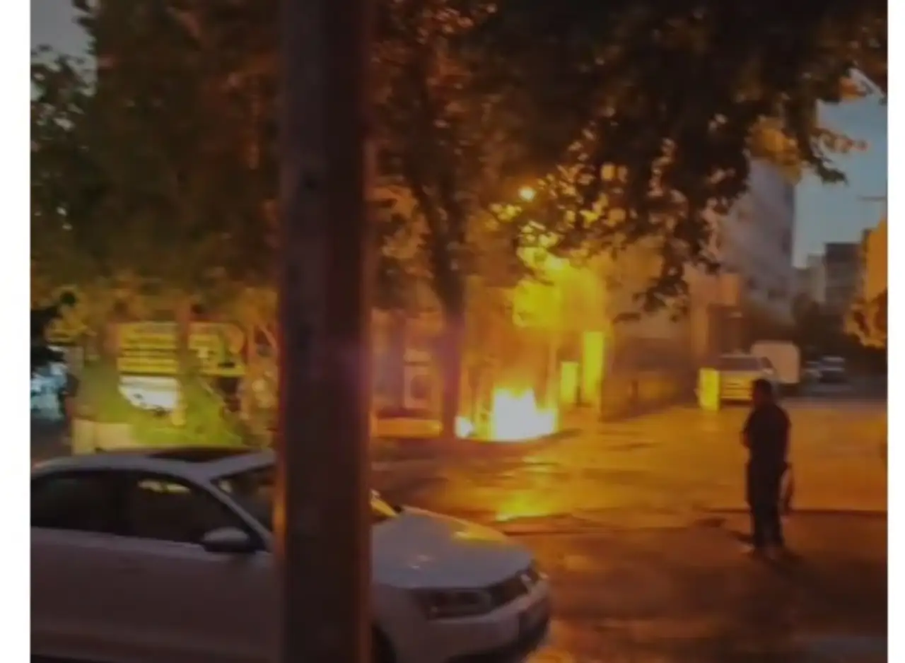 Siverek’te Trafo Yangını Paniğe Neden Oldu