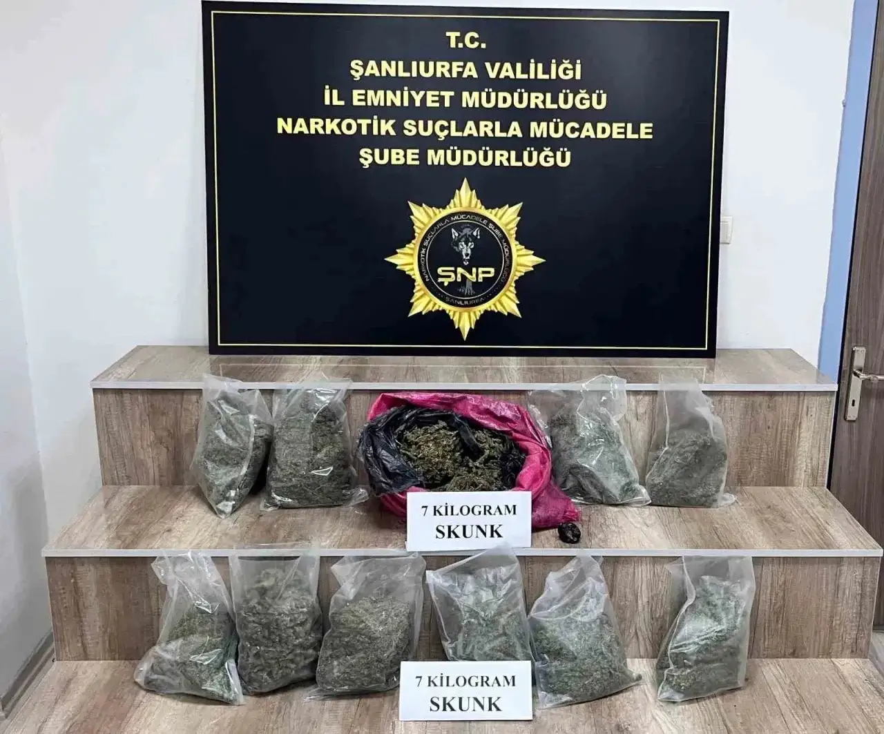 Siverek’te 7 Kilo Uyuşturucu Ele Geçirildi!