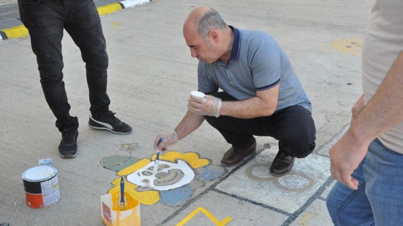 Okul, Öğretmenlerin El Emeğiyle Sanat Galerisine Dönüştü