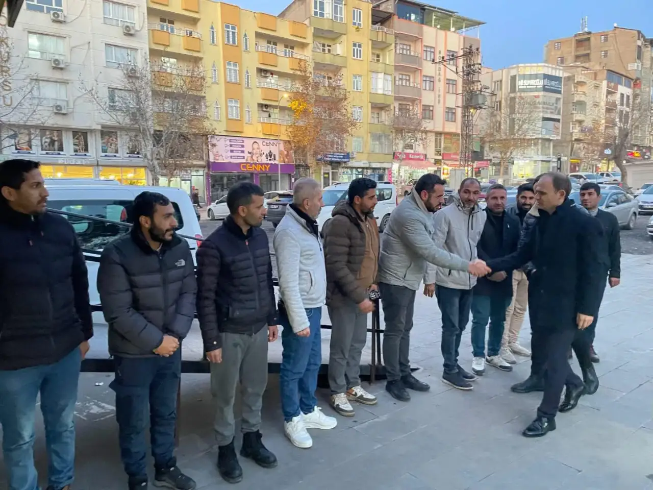 Siverek Kaymakamı Salih Sak’tan SYDV’ye Ziyaret!