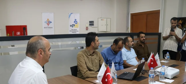 Ekrem Canalp, Proje Ofisini Ziyaret Ederek Çalışmaları İnceledi