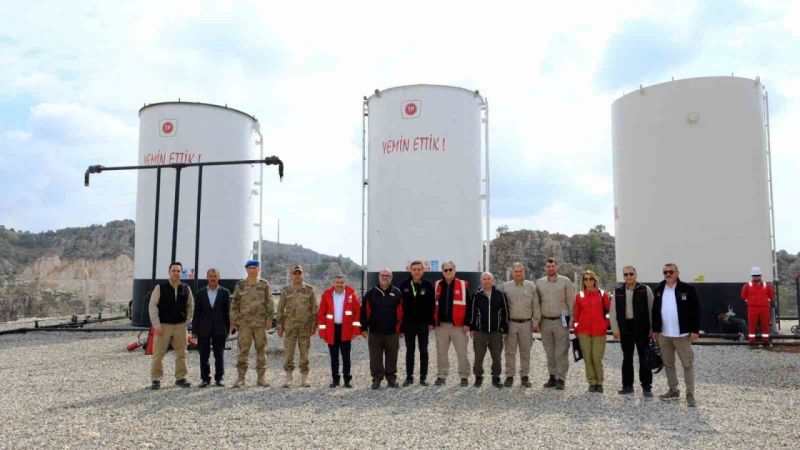 Günlük 25 Bin Varil Petrol Üretimi Yapılan Sahada İnceleme Yapıldı