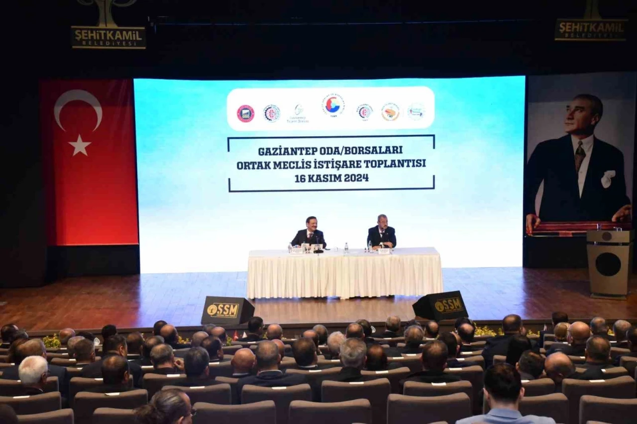 Oda Borsaları Ortak Meclis ve İstişare Toplantısı TOBB Başkanı Hisarcıklıoğlu Gerçekleşti