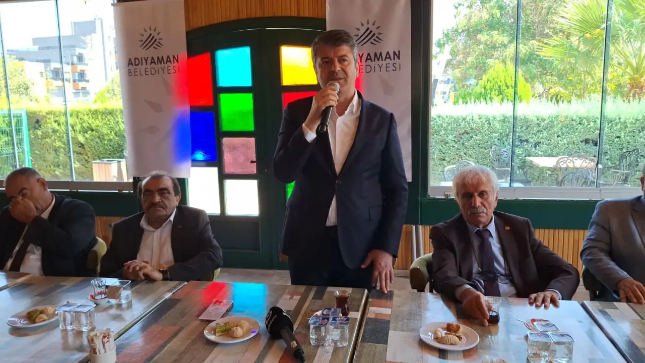 Başkan Tutdere GGF Heyetine “Adıyaman Küllerinden Yeniden Doğuyor” Dedi