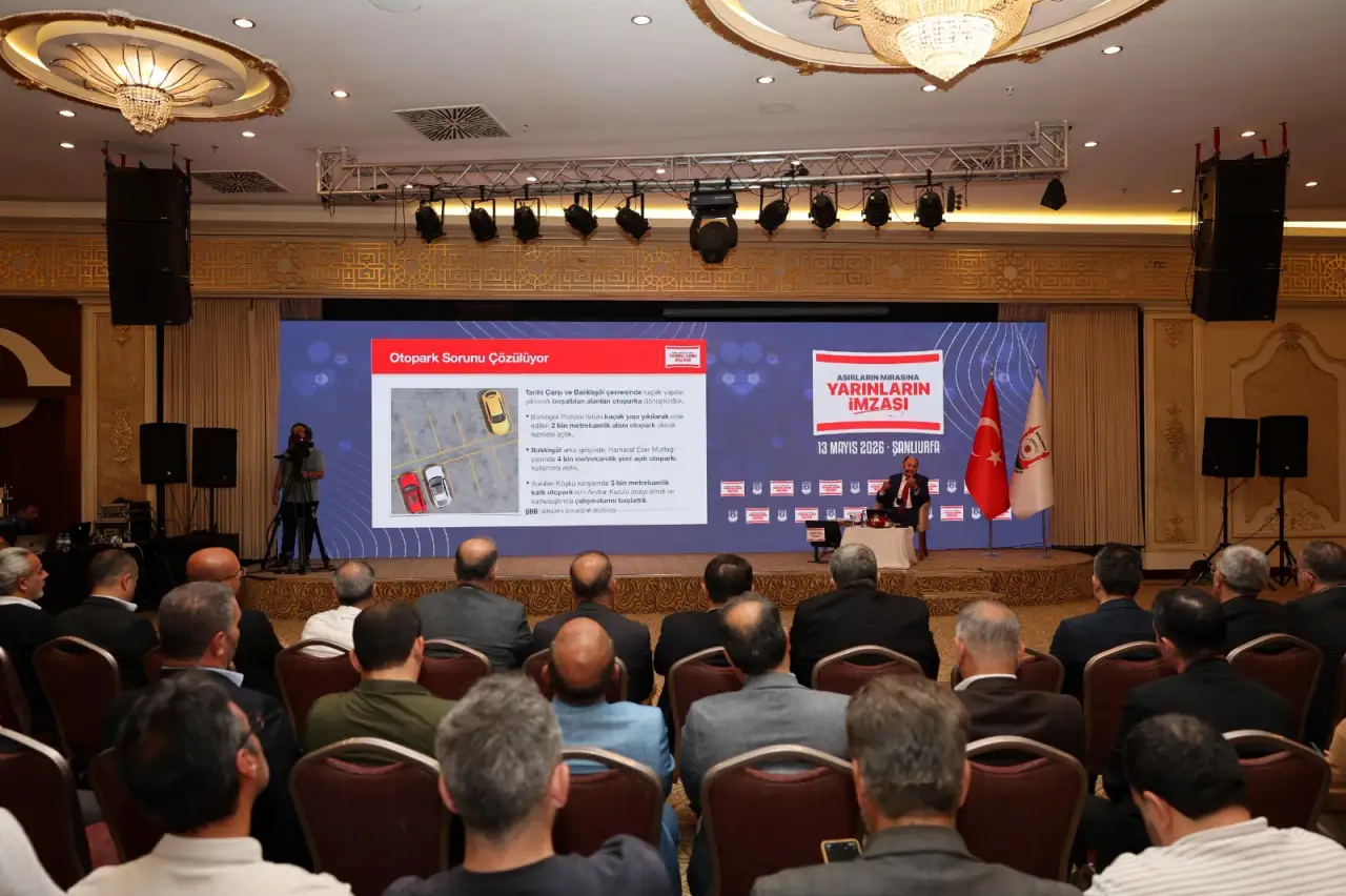 Başkan Gülpınar Şanlıurfa'nın 2 Yıllık Hizmet Karnesini Açıkladı