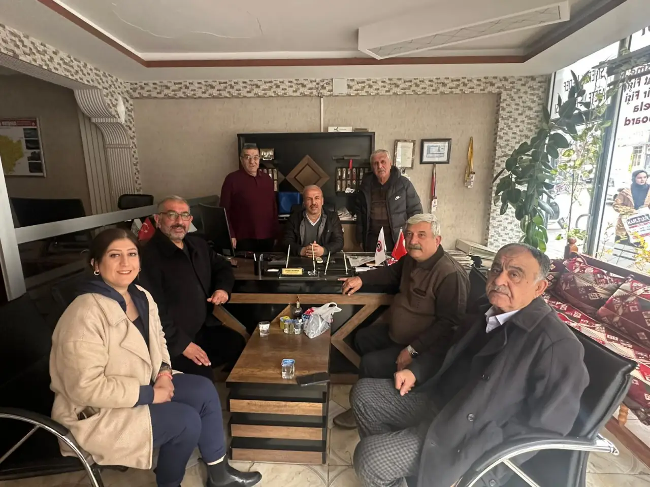 GGF Yönetiminden Siverek Gazetelerine Ziyaret